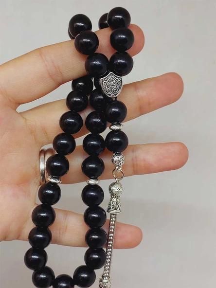 Abanoz Ağacı 33Lük Tesbih 10mm (54648) - Resim 2