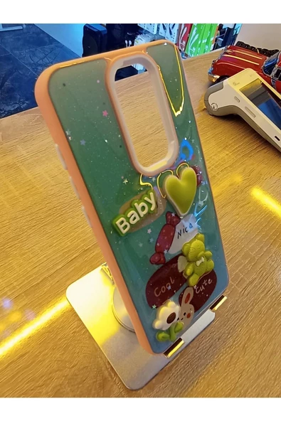 Xiaomi Redmi Note 8 Pro Uyumlu Kabartma Figürlü Darbe Korumalı Kapak Renkli Kılıf - 2