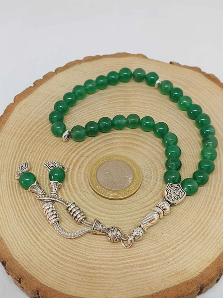 Aventurin Taşı Tesbih 33Lük 8mm (1844) - Resim 5