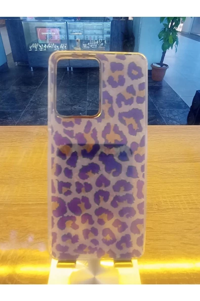 Xiaomi Redmi  Note 12 Pro 5G Leopar Desen Hologramlı Kılıf Darbe Korumalı Kapak - 4