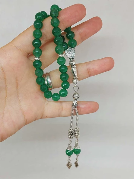 Aventurin Taşı Tesbih 33Lük 8mm (1844) - Resim 6