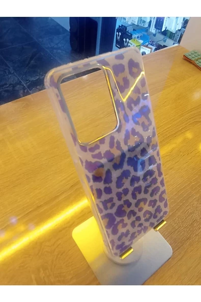 Xiaomi Redmi  Note 12 Pro 5G Leopar Desen Hologramlı Kılıf Darbe Korumalı Kapak - 3