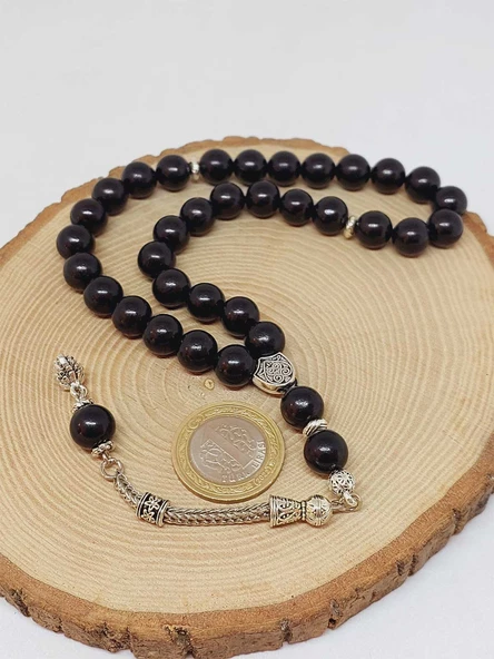 Abanoz Ağacı 33Lük Tesbih 10mm (54648) - Resim 6
