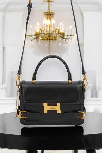 Levidor Özel Renk El Ve Kol Çantası Olarak Tasarlanmış Suni Deri Bayan Omuz Çantası LEVDR.7363930243SYH ürün görseli