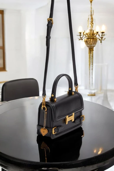 Levidor Özel Renk El Ve Kol Çantası Olarak Tasarlanmış Suni Deri Bayan Omuz Çantası LEVDR.7363930243SYH - Resim 5