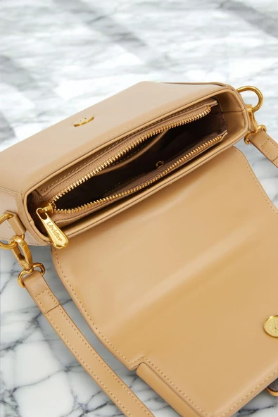 Levidor Özel Renk El Ve Kol Çantası Olarak Tasarlanmış Suni Deri Bayan Omuz Çantası LEVDR.7363930245KHV - Resim 4