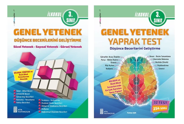 Ata 3.Sınıf Bilsem ve Özel Okullar Sınavlarına Hazırlık Kitabı - 2