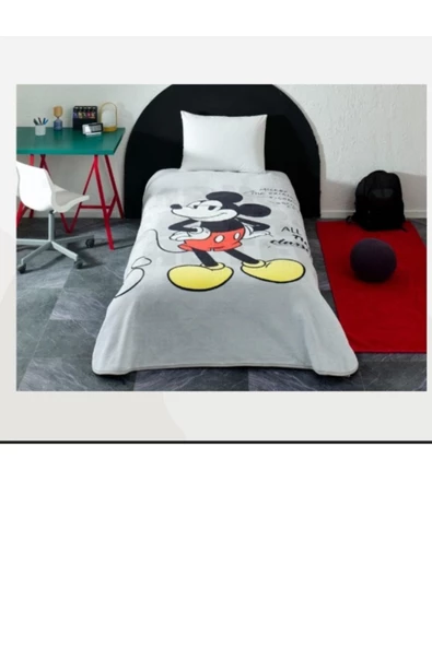 Taç Yeni Sezon Lisanslı Mickey Mouse fashion Battaniye