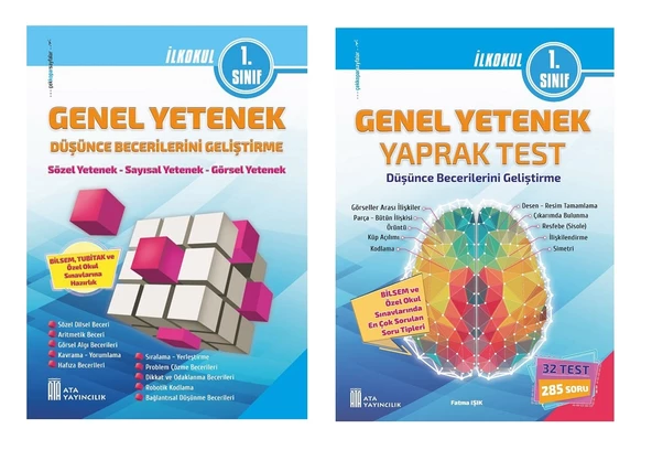 Ata 1.Sınıf Bilsem ve Özel Okullar Sınavlarına Hazırlık Kitabı - 2