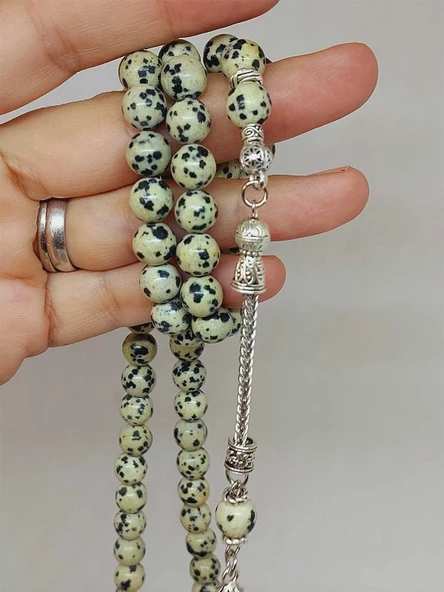 Jasper Taşı 99luk Tesbih 8mm (27580) - Resim 5