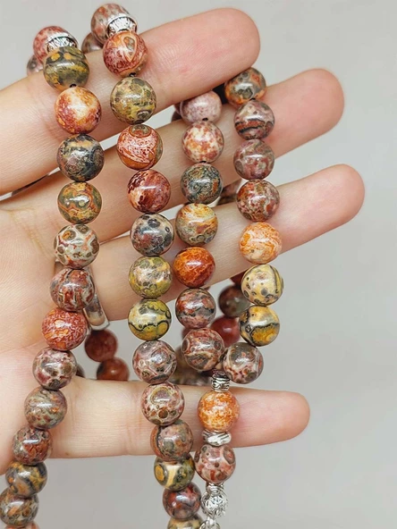 Jasper Taşı 99luk Tesbih 8.5mm (53086) - Resim 2