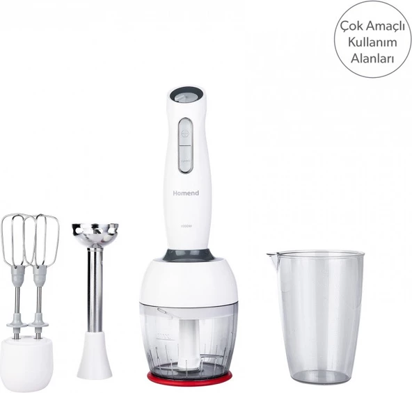 Homend Handmaid 1904h Bulut Kremi Blender Set