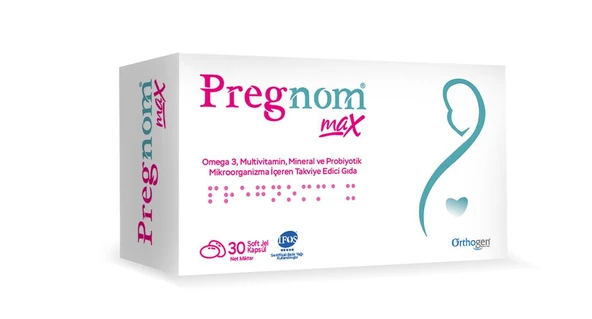 Pregnom Max 30 Soft-Jel Kapsül
