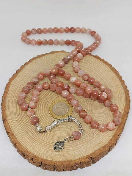 Güneş Taşı 99luk Tesbih 8mm (5630) - Resim 6