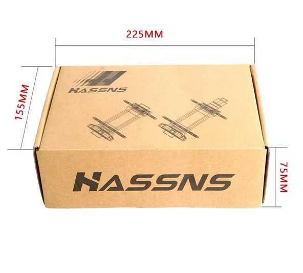 Hassns Pro 7 Rainbow Bisiklet Göbek Seti Ön Arka Kaset Göbek Seti 32 Delik 6 Vida Qr Mandal - 3