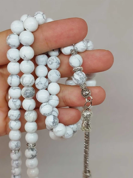 Havlit Taşı 99luk Tesbih 8mm (1847) - Resim 2