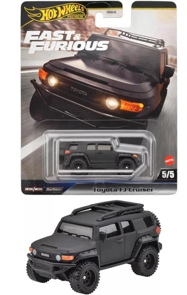 Hot Wheels Fast-Furious Premium Araba TOYOTA FJ CRUISER HNW46-HRT99