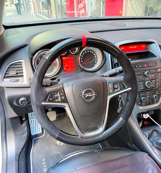 Üniversal Dikmeli Direksiyon Kılıfı ÇAPI 38 OLAN ARAÇLARA UYUMLUDUR - Resim 2