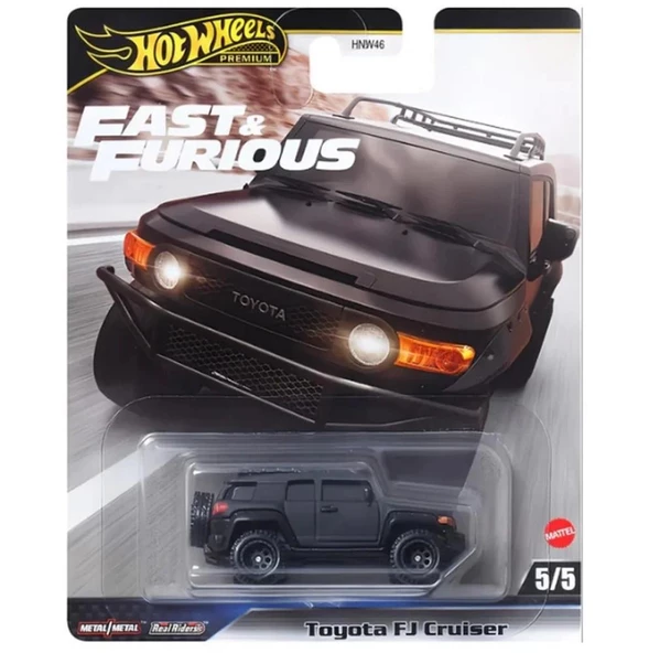Hot Wheels Fast-Furious Premium Araba TOYOTA FJ CRUISER HNW46-HRT99 - 5