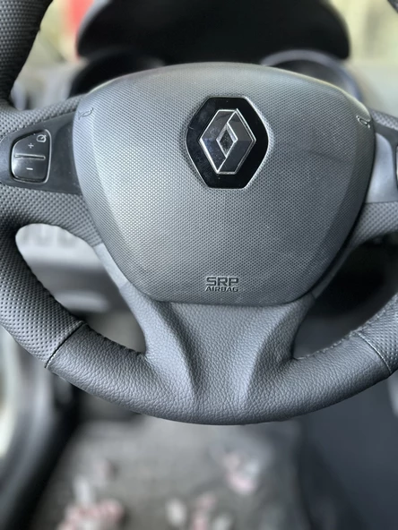 Renault Clio 4 Faz 1 2014-2017 Araca Özel Direksiyon Kılıfı (ARACINIZIN DİREKSİYONUYLA TEYİT EDİNİZ) - Resim 5