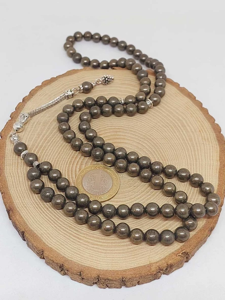 Pirit Taşı 99luk Tesbih 8mm (2916) - Resim 6