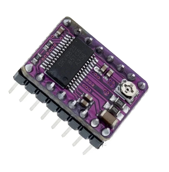 DRV8825 Step Motor Sürücü Modül Soğutucu 32 Adım 1.5A 3D Yazıcı Robot Cnc - Resim 4