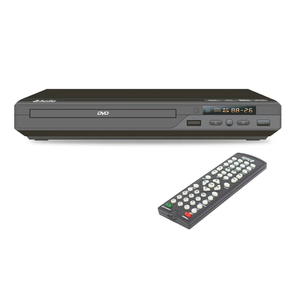 HELLO HL-5483 USB-HDMI DVD/DIVX KUMANDALI HD DVD PLAYER (4776)