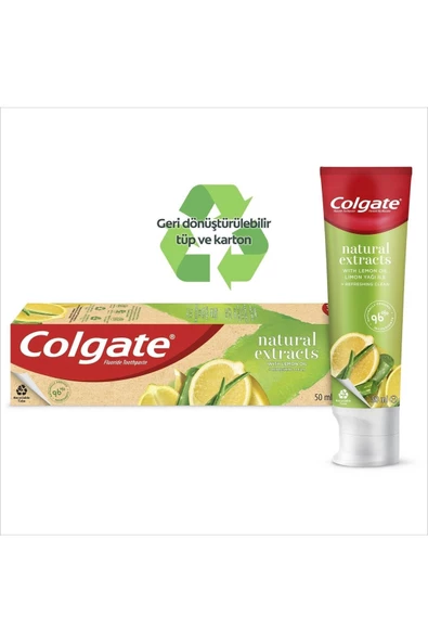 Colgate Natural Extracts Aktif Limon 50ml