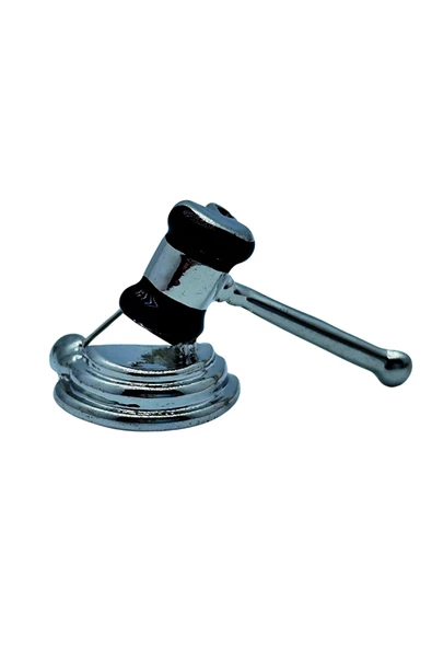 Adalet Tokmağı Broş - Resim 2