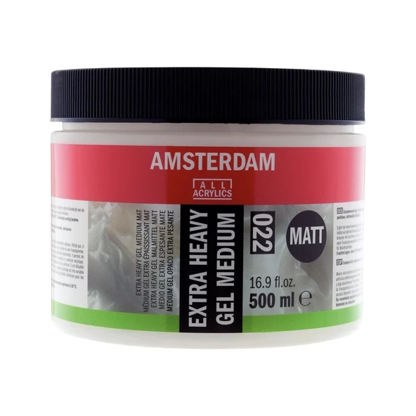 Amsterdam 250ml Extra Heavy Gel Medium Matt / 022