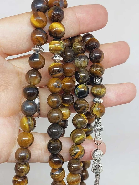 Kaplangözü Taşı 99luk Tesbih 8mm (1917) - Resim 2