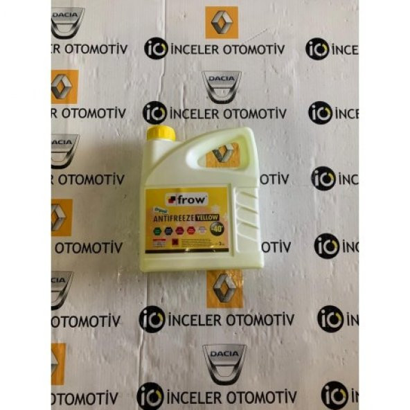 RENAULT DACIA 3 LT ORGANIK SARI ANTIFIRIZ - 1