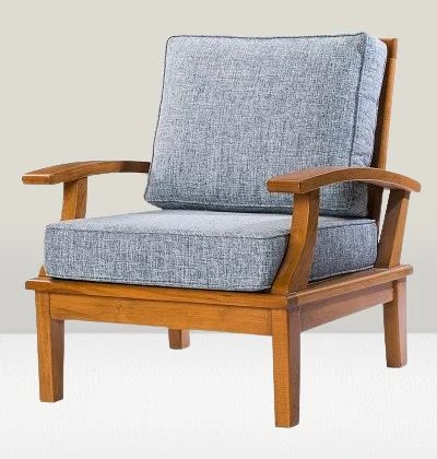 Berjer Zus304 Model90480 Balkon Teras Bahçe KOLTUK Doğal Kayın Ahşap Ayak ElYapım - 3