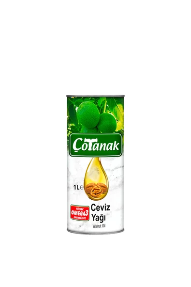 Çotanak Ceviz Yağı 1lt Teneke