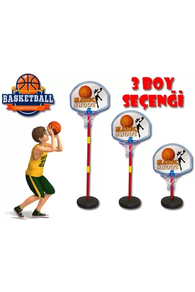 Ayaklı Basket Potası 3 Boy Seçenekli