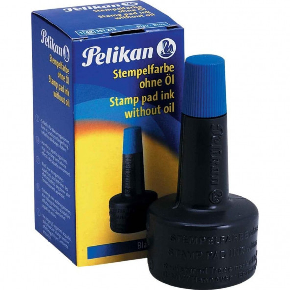 Pelikan Istampa Mürekkebi 28 ml Mavi PL351213SMMA 2 Li Paket