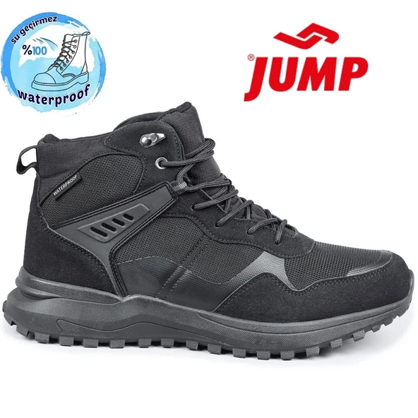 Jump 28655 WaterProof Kaymaz Taban Ortopedik Erkek Bot - Resim 11