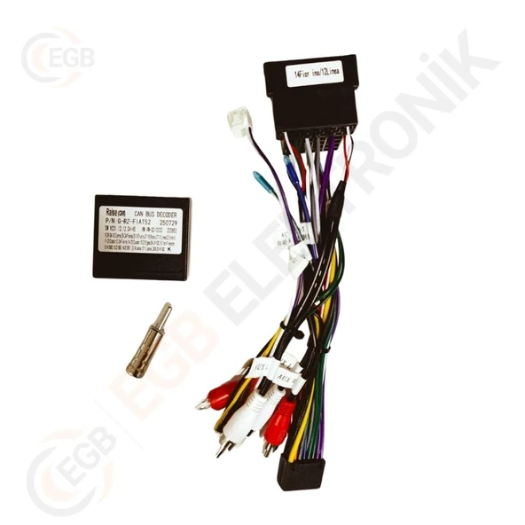 OTO TABLET ÇERÇEVE FIAT FIORINO 2008+ 10.1" SİYAH TAC-288F - Resim 3