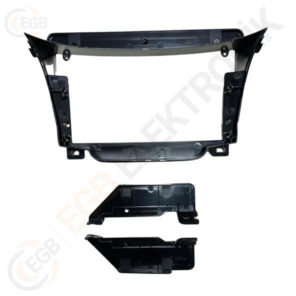 OTO TABLET ÇERÇEVE  HYUNDAI İ-30 2015+ 9" SİYAH TAC-086 - 2