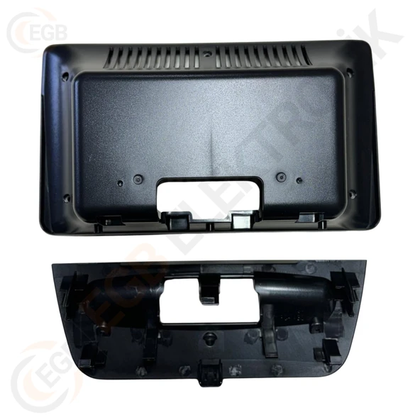 OTO TABLET ÇERÇEVE FORD COURIER 2020+ 9" SİYAH TAC-264 - Resim 2