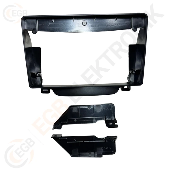 OTO TABLET ÇERÇEVE  HYUNDAI İ-30 2015+ 9" SİYAH TAC-086