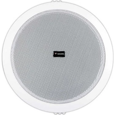 WESTA WS-1308TC Alçıpan Tavan Hoparlör 16cm 10 Watt Trafolu Beyaz