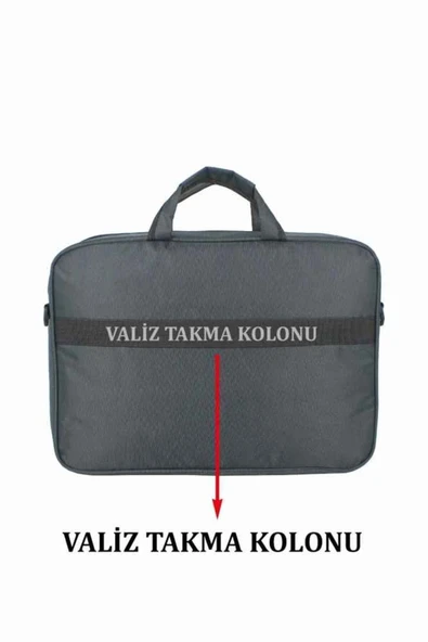 Case Club Laptop El Omuz Çantası 17'inç Darbe Emici Koruma Su Geçirmez Kumaş case club 2129 - 5