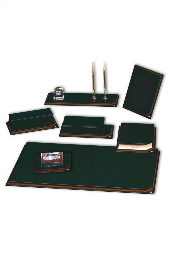 Tabac Sümen Takımı Deri Ve Ağaç Corneria 770