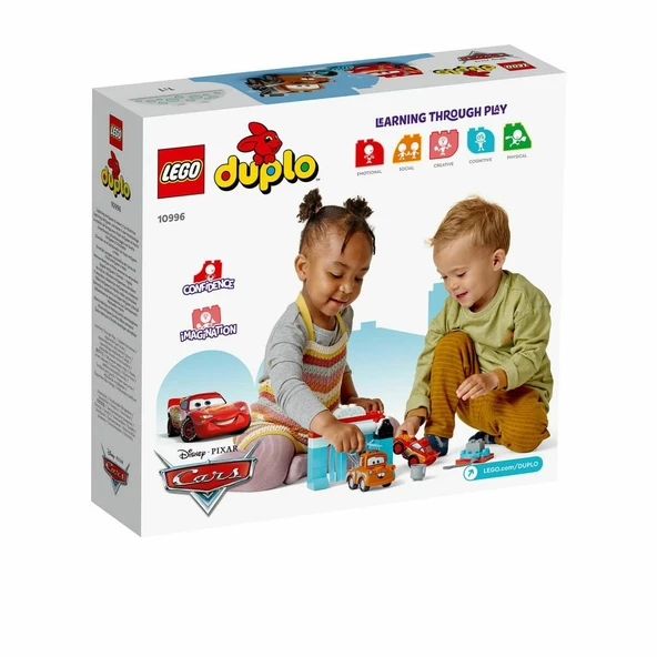 10996 Lego Duplo Şimşek McQueen ve Materin Oto Yıkama Eğlencesi  29 parça +2 yaş - 5