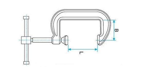 Kanca Kazancı Dövme Çelik İşkence 7,5 cm - Resim 2