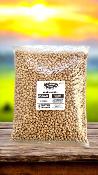 KOÇBAŞI YEMEKLİK NOHUT 8-9 MM