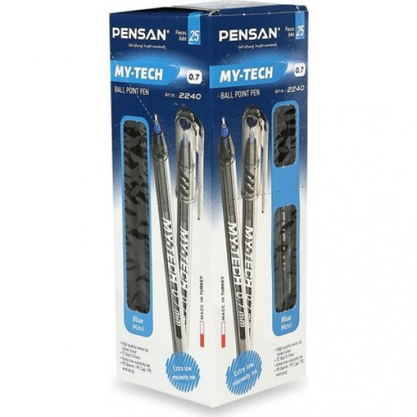 PENSAN TÜKENMEZ MY-TECH 0.7 MAVİ 25 Lİ 2240