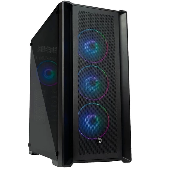 ONTECH - Frısby Fc-9445g Dynamıc 850w 80+ Bronze 4x120mm Rgb Fan Mesh Usb 3.0 Gamıng Siyah Kasa