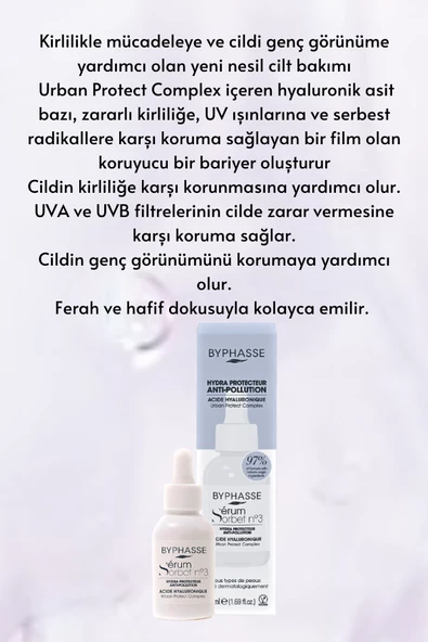 BYPHASSE Kirliliğe Karşı Koruyucu Serum Şerbeti 50ml - 2